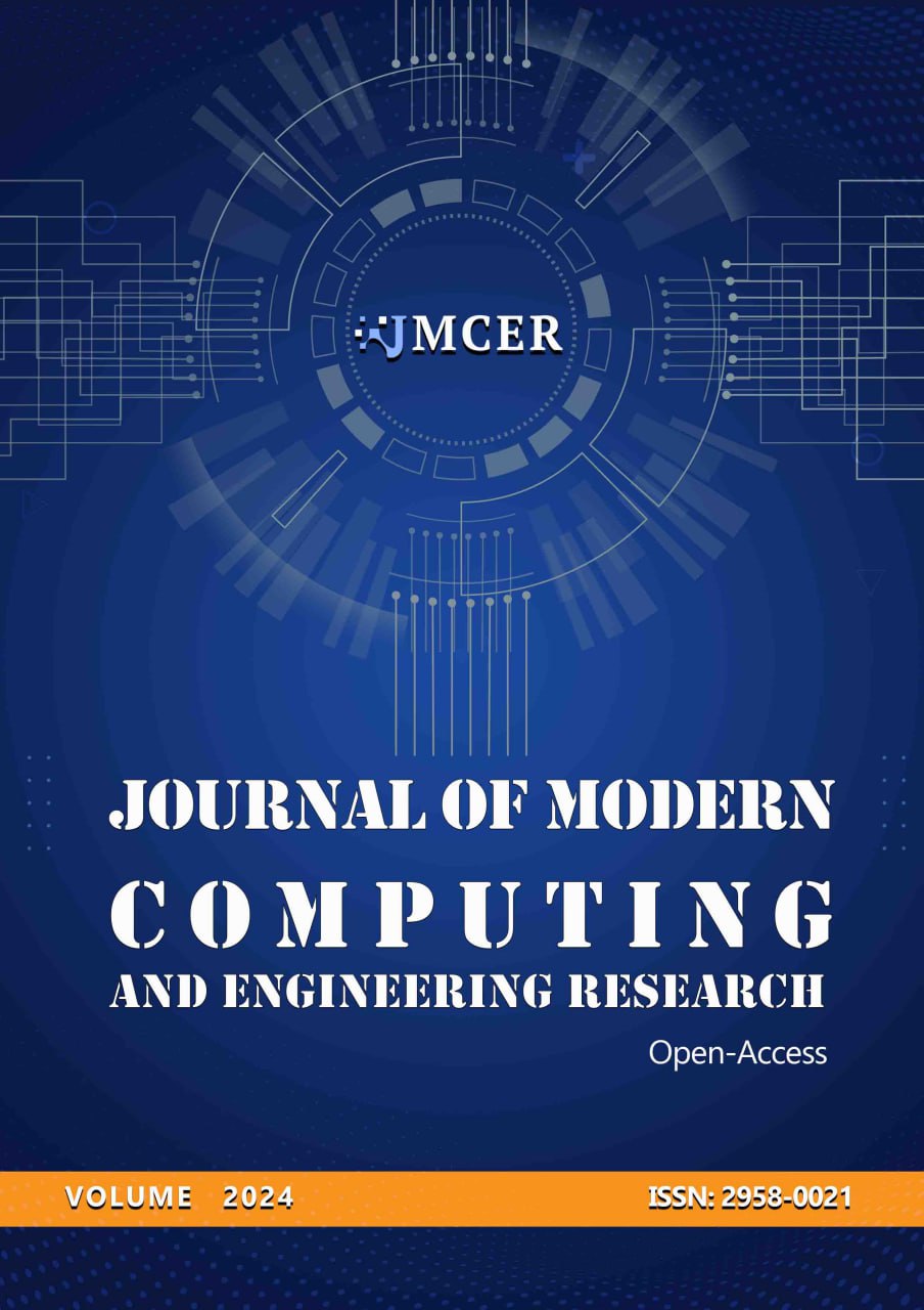 JMCER journal of modern computing and research - cover